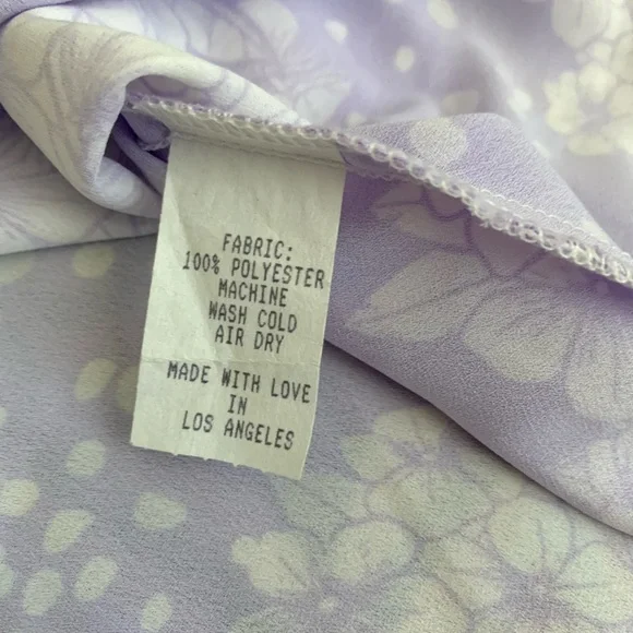 Revolve Endless Summer Floral Suki Dress in Purple Lavender - Picture 11 of 12